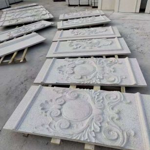 乌兰察布 芝麻白干挂雕花板