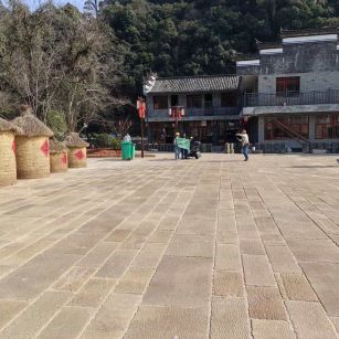 乌兰察布仿古石铺装效果