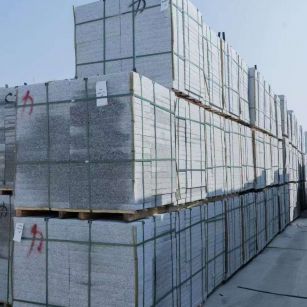 乌兰察布 芙蓉白、大花白、小白花荔枝面成品地铺石