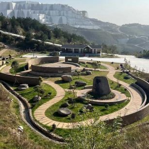 乌兰察布仿古石铺装整体效果