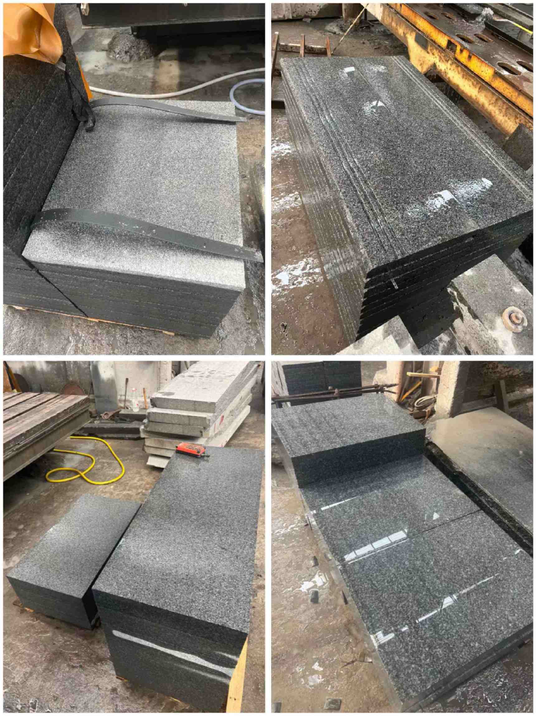 乌兰察布 芝麻黑地铺石材