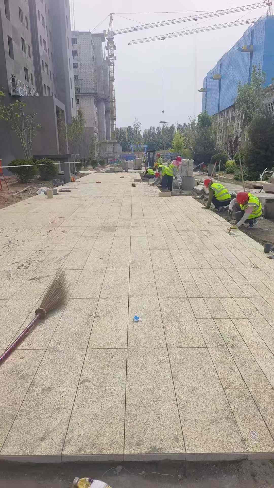 乌兰察布黄金麻荔枝面地铺案例