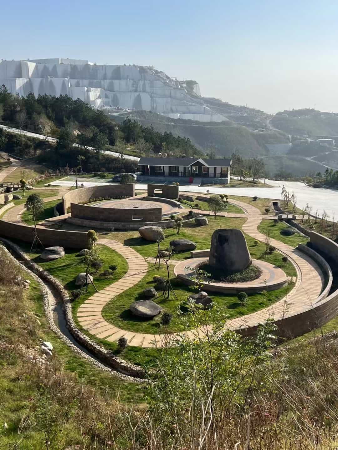 乌兰察布仿古石铺装整体效果