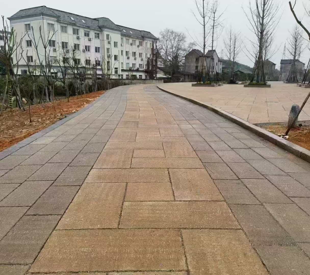 乌兰察布仿古石铺装效果