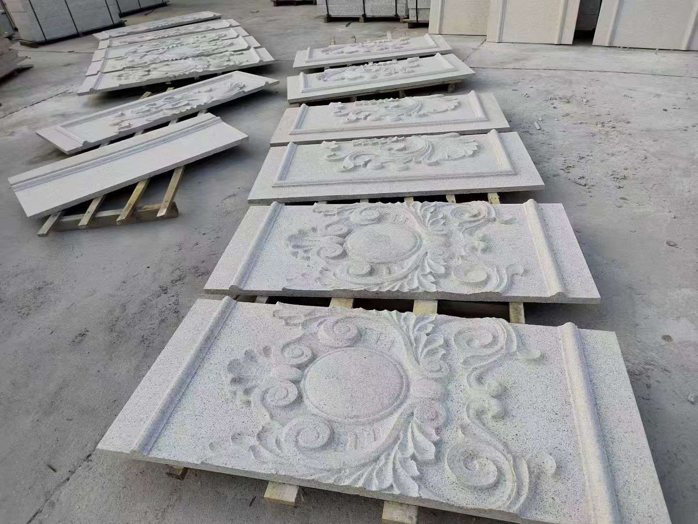 乌兰察布 芝麻白干挂雕花板