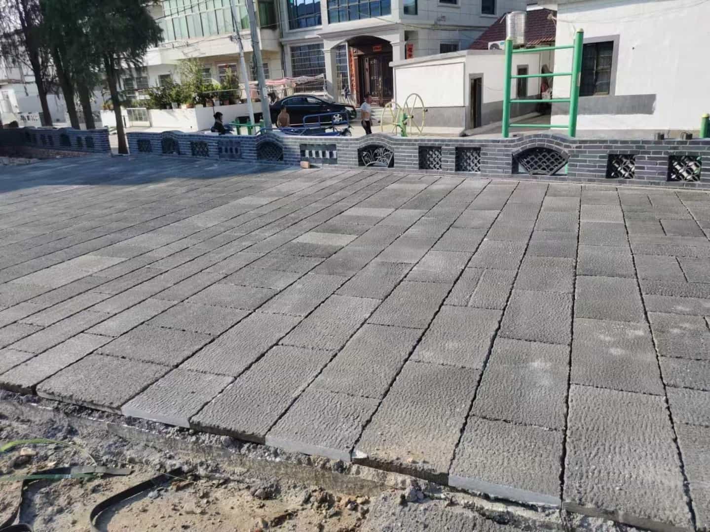 乌兰察布仿古石铺装效果