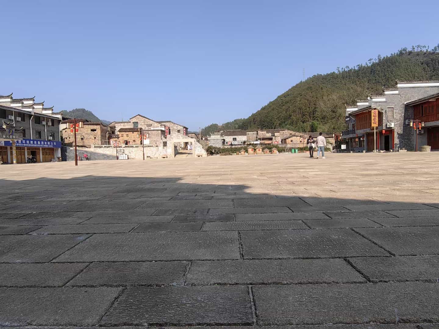 乌兰察布仿古石铺装效果