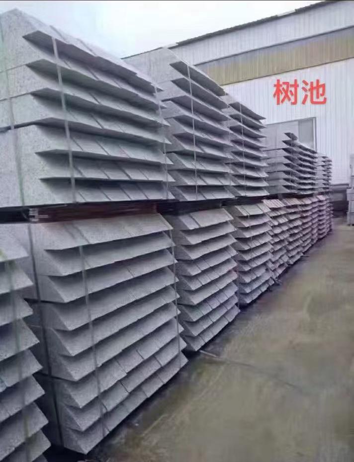 乌兰察布 芝麻灰切头树池