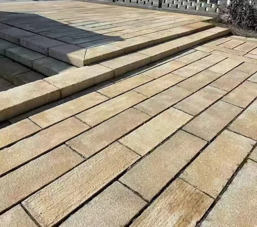 乌兰察布仿古石铺装效果