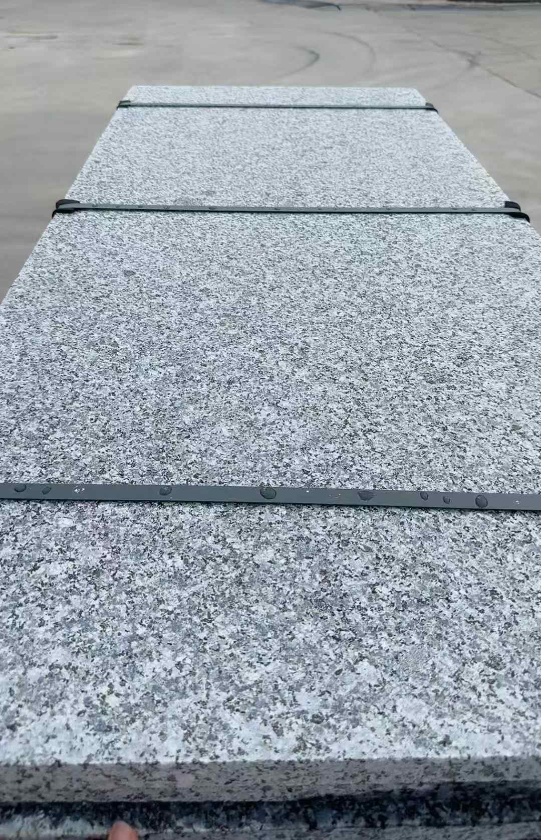 乌兰察布 芝麻黑火烧面毛板，条板，半成品